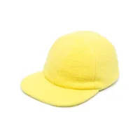 gabriela hearst casquette à bord plat - jaune