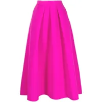 sachin & babi jupe leighton à design plissé - rose