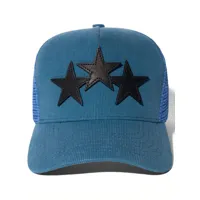 amiri casquette à motifs étoile - bleu