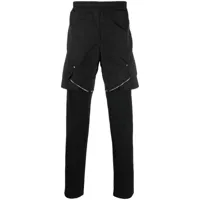 1017 alyx 9sm pantalon à design superposé - noir