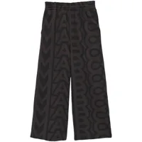 marc jacobs pantalon de jogging monogram oversized - noir