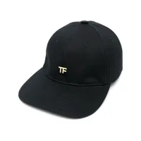 tom ford casquette à logo embossé - noir