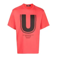undercover t-shirt à logo imprimé - rouge