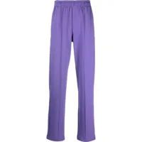 styland pantalon à taille haute - violet