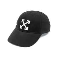 off-white casquette à logo arrow - noir