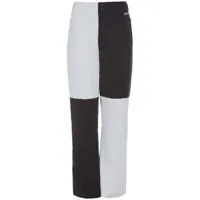 apparis pantalon bicolore à logo imprimé - blanc