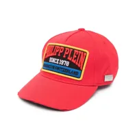 philipp plein casquette à patch logo - rouge