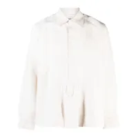 bode chemise en lin à coupe évasée - blanc