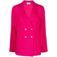 p.a.r.o.s.h. blazer giacca à boutonnière croisée - rose