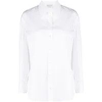 alexander mcqueen chemise à manches longues - blanc