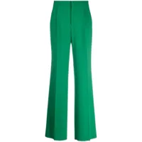 tagliatore pantalon de tailleur à plis marqués - vert