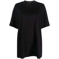 wardrobe.nyc t-shirt oversize à col rond - noir