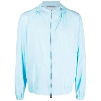 fedeli veste zippée à design bicolore - bleu