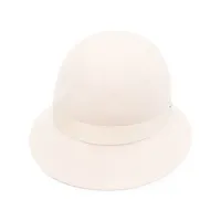 helen kaminski chapeau à ruban - tons neutres