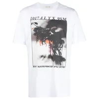 1017 alyx 9sm t-shirt à imprimé graphique - blanc