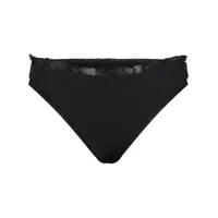 giambattista valli bikini volanté à détail de nœud - noir