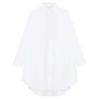 az factory x lutz huelle chemise parachute en coton - blanc