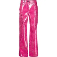 stand studio pantalon ada à poches cargo - rose