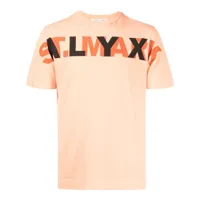 1017 alyx 9sm t-shirt à logo imprimé - orange