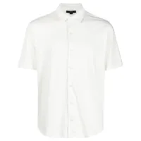vince chemise à boutonnière - blanc