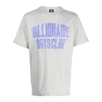 billionaire boys club t-shirt à logo imprimé - gris