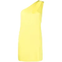 p.a.r.o.s.h. robe à une épaule - jaune