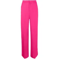 the andamane pantalon de tailleur à taille haute - rose