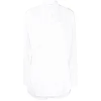cecilie bahnsen chemise fenet à détail de nœud - blanc
