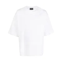 simone rocha t-shirt superposé à perles artificielles - blanc