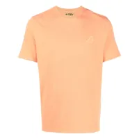 autry t-shirt à logo imprimé - orange