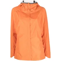 rossignol veste zippée à capuche - orange