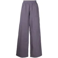 off-white pantalon à coupe ample - violet