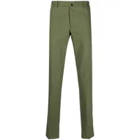 incotex pantalon de costume à coupe slim - vert