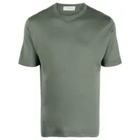 john smedley t-shirt en coton à manches courtes - vert