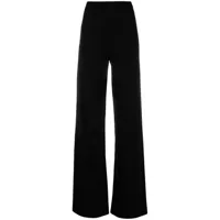 federica tosi pantalon à coupe ample - noir
