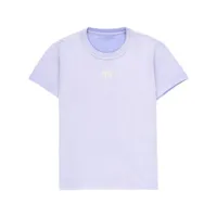 alexander wang t-shirt à logo appliqué - violet