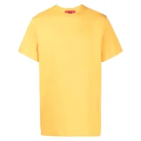 424 t-shirt en coton à logo brodé - jaune