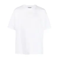 vtmnts t-shirt à patch logo - blanc