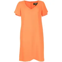 paule ka robe courte envers à coupe évasée - orange