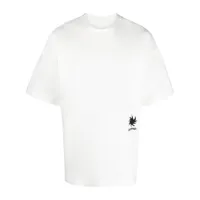 oamc t-shirt à imprimé photographique - blanc