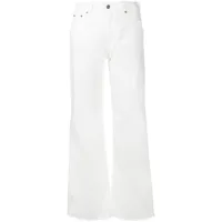 haikure jean à coupe ample - blanc