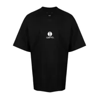 oamc t-shirt oversize à patch photographique - noir