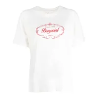 bonpoint t-shirt héritage à logo imprimé - blanc