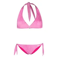 etro bikini à motif cachemire - rose