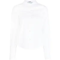 vivetta chemise à détail de cape - blanc