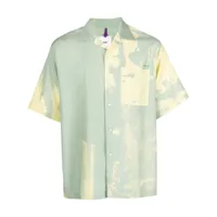oamc chemise imprimée à manches courtes - vert