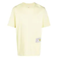 oamc t-shirt à imprimé photographique - jaune