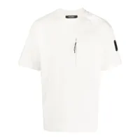 a-cold-wall* t-shirt en coton à patch logo - blanc
