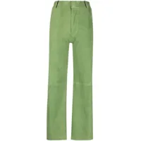 arma pantalon court à coupe évasée - vert