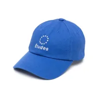 etudes casquette à logo brodé - bleu